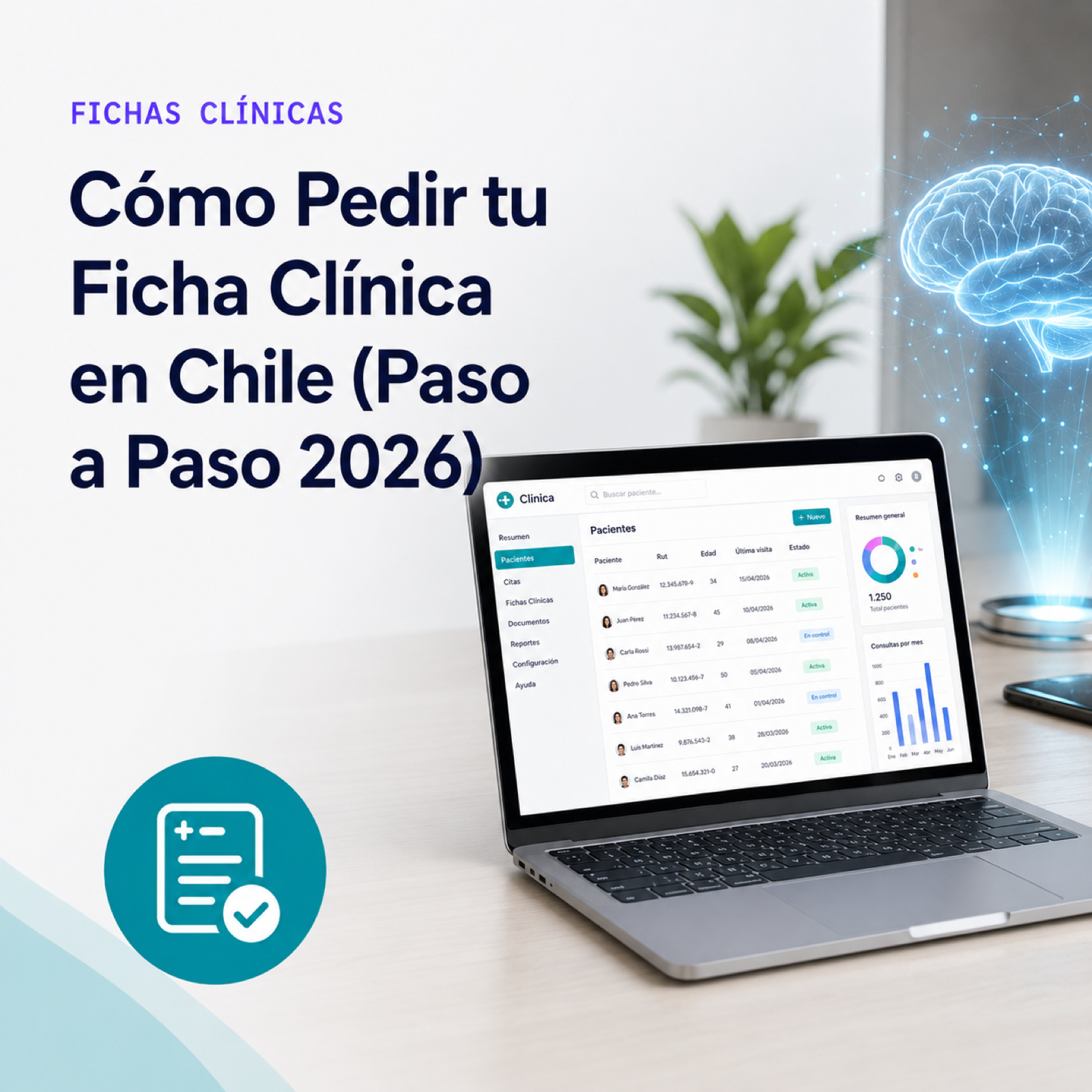 Cómo Pedir tu Ficha Clínica en Chile (Paso a Paso 2026)